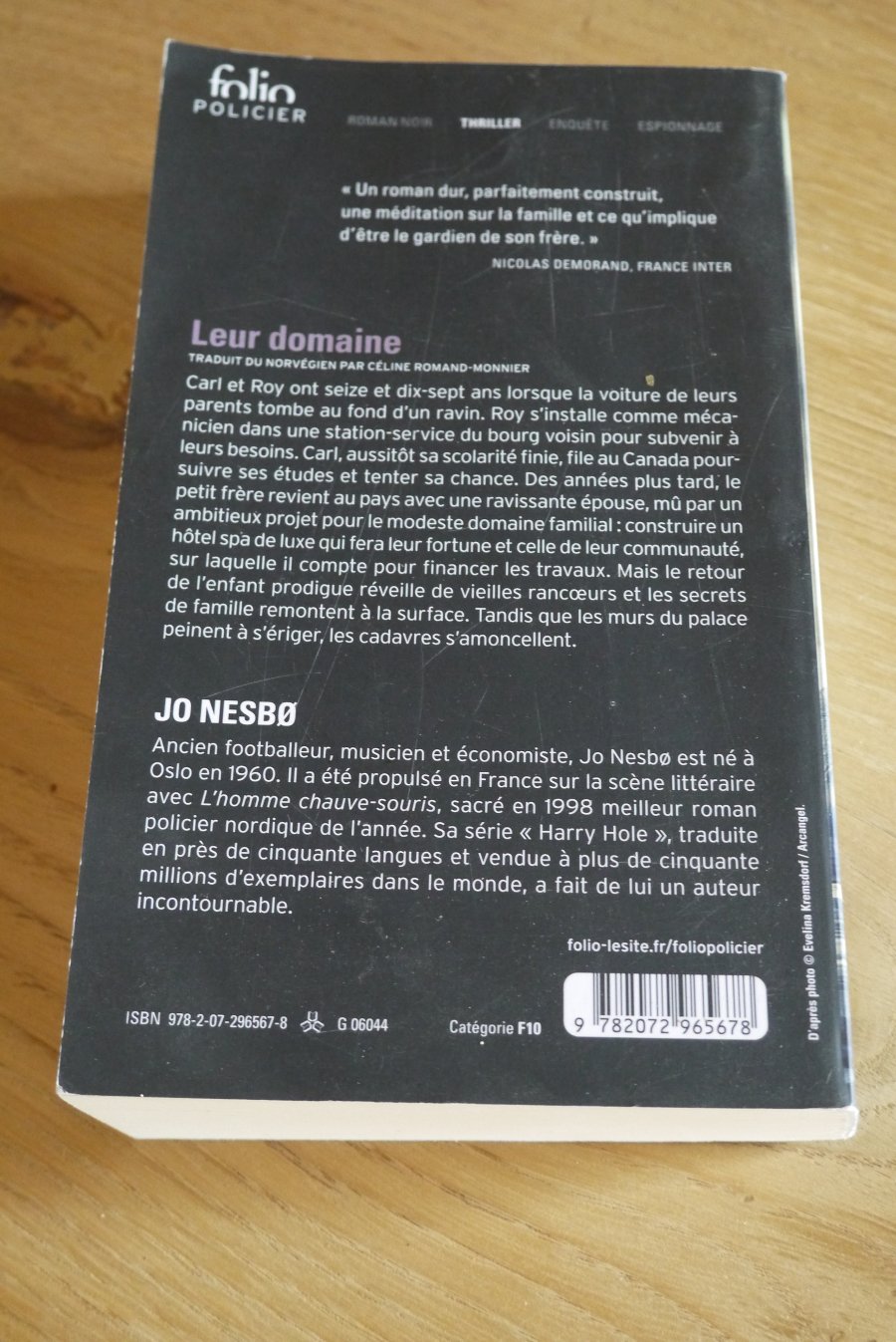 Leur domaine - Jo Nesbo - Le refuge des livres