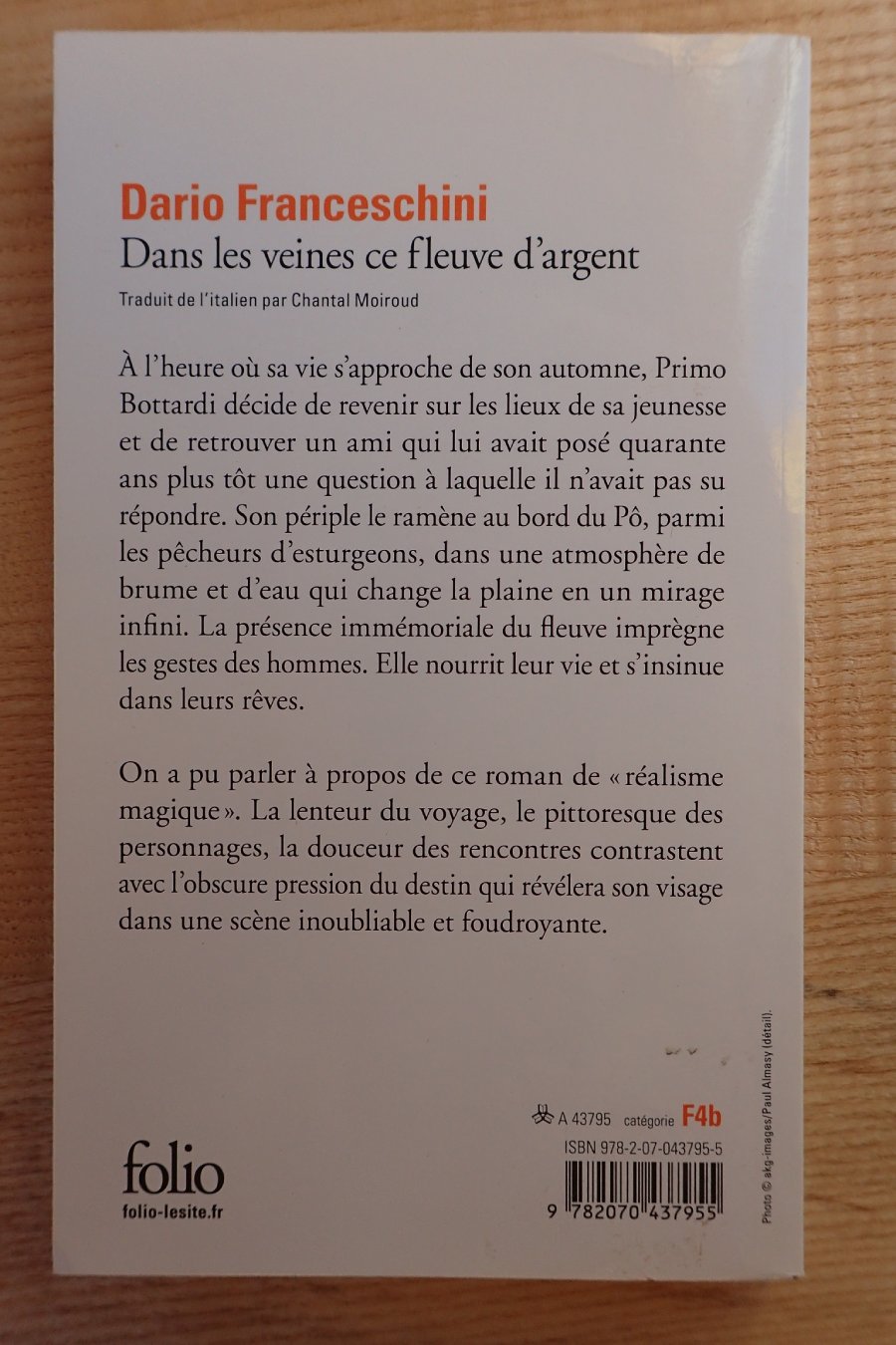 Dans les veines ce fleuve d'argent - Dario Franceshini - Le refuge des livres