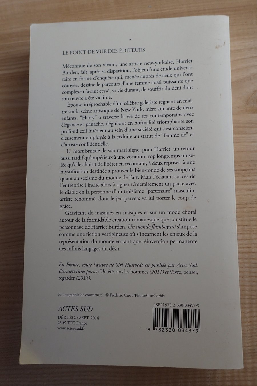 Un monde flamboyant - Siri Hustvedt - Le refuge des livres