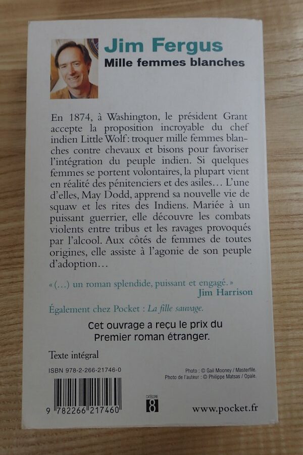Mille femmes blanches - Jim Fergus - Le refuge des livres