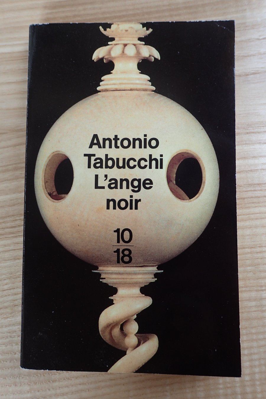 L'ange noir - Antonio Tabucchi- Le refuge des livres