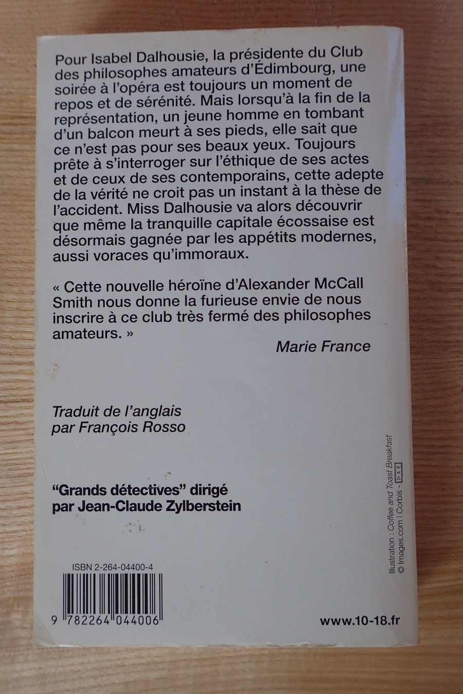 Le club des philosophes amateurs - Alexander McCall Smith - Le refuge des livres