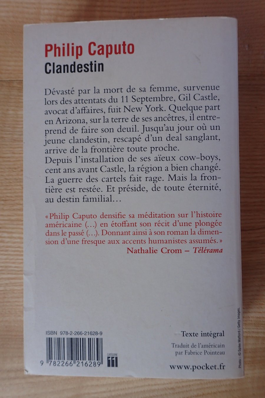 Clandestin - Philip Caputo - Le refuge des livres