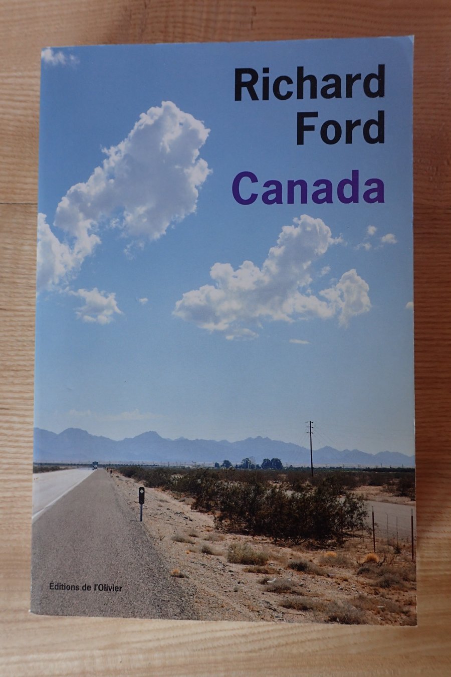 Canada - Richard Ford - Le refuge des livres