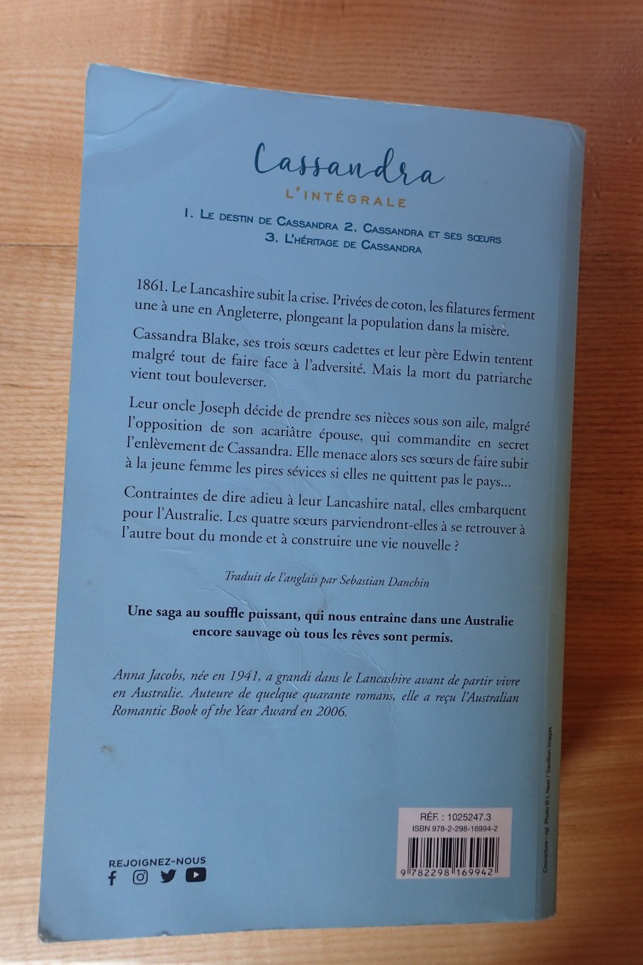Cassandra - Anna Jacobs - Le refuge des livres