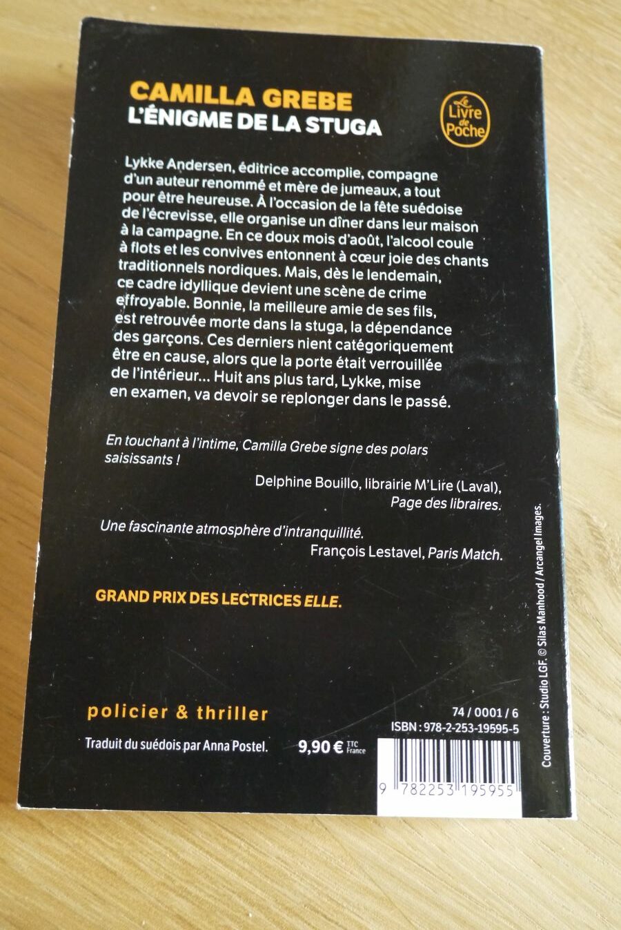 L'énigme de la Stuga - Camilla Grebe - Le refuge des livres - Livres d'occasion