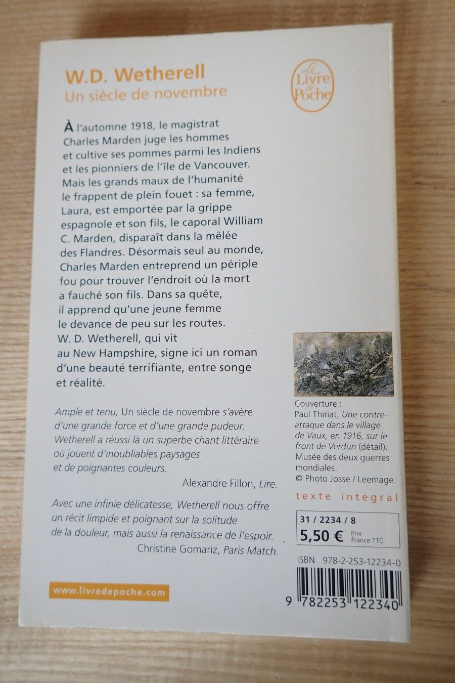 Un siècle de novembre - Walter D. Wetherell - Le refuge des livres - Livres d'occasion