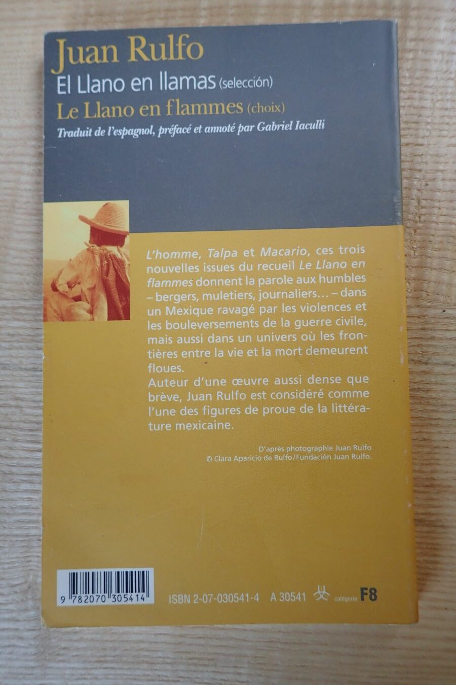 Le Llano en flammes - Juan Rulfo - Le refuge des livres - Livres d'occasion