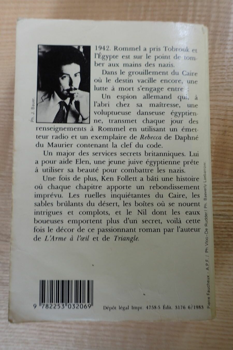 Le code Rebecca - Ken Follett - Le refuge des livres - Livres d'occasion