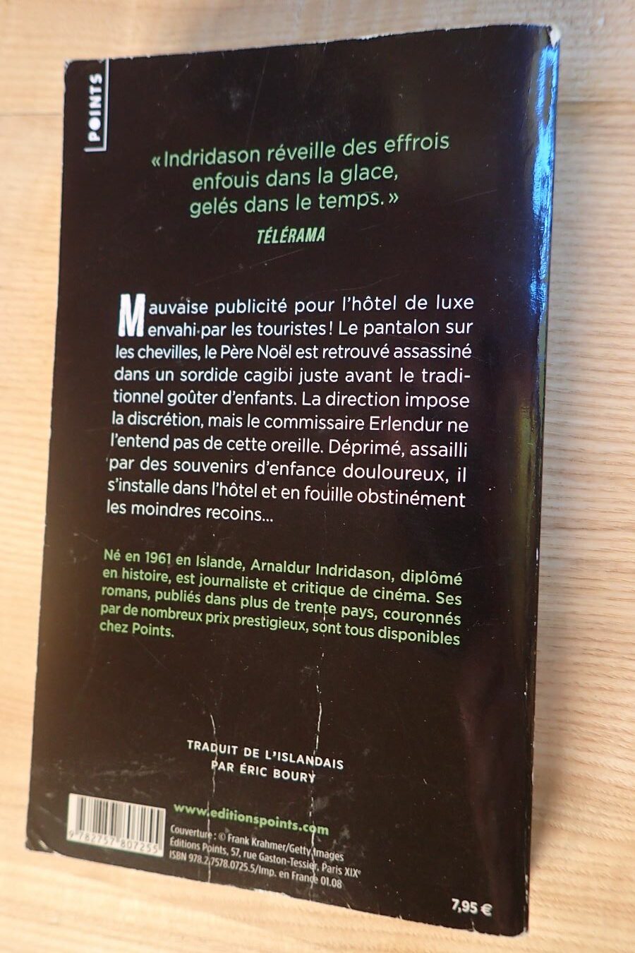 La voix - Arnaldur Indridason - Le refuge des livres - Livres d'occasion