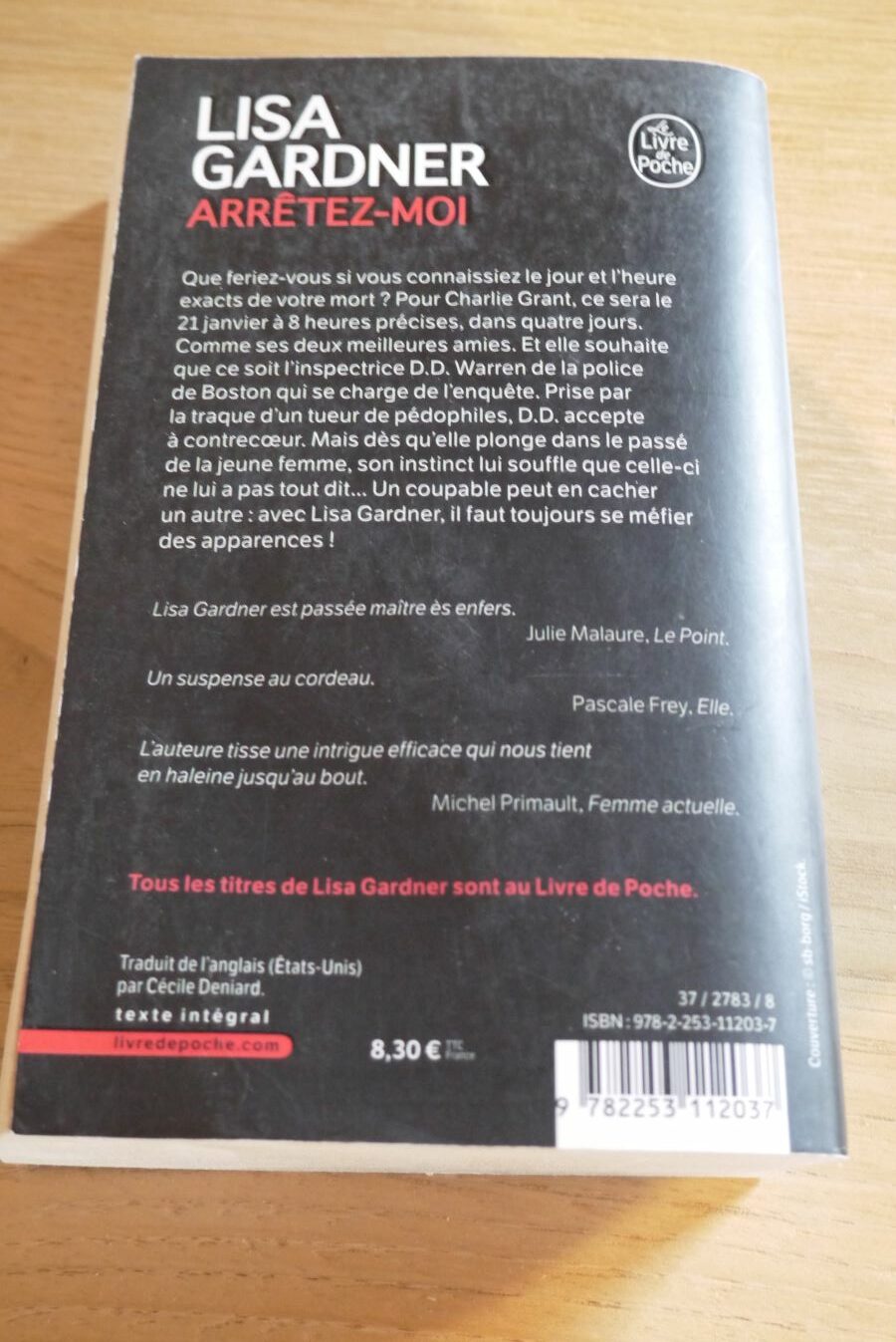 Arrêtez-moi - Lisa Gardner - Le refuge des livres - Livres d'occasion