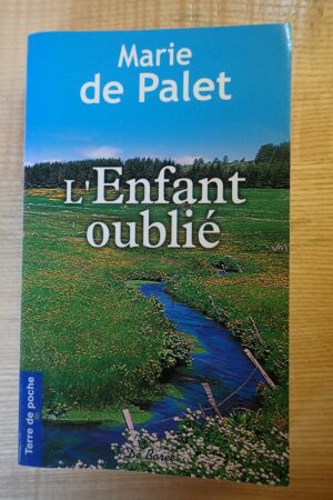 L'enfant oublié - Marie de Palet - Le refuge des livres - Livres d'occasion