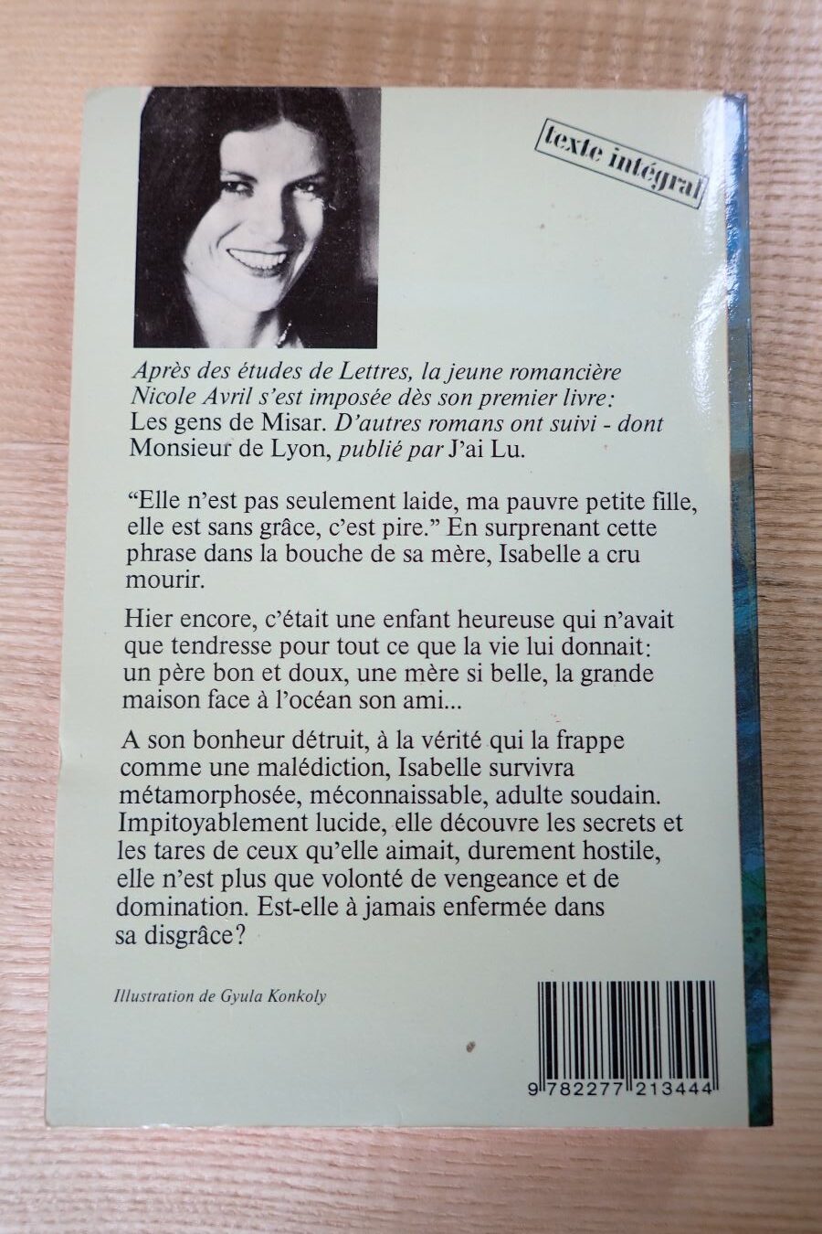 La disgrâce - Nicole Avril - Le refuge des livres - Livres d'occasion