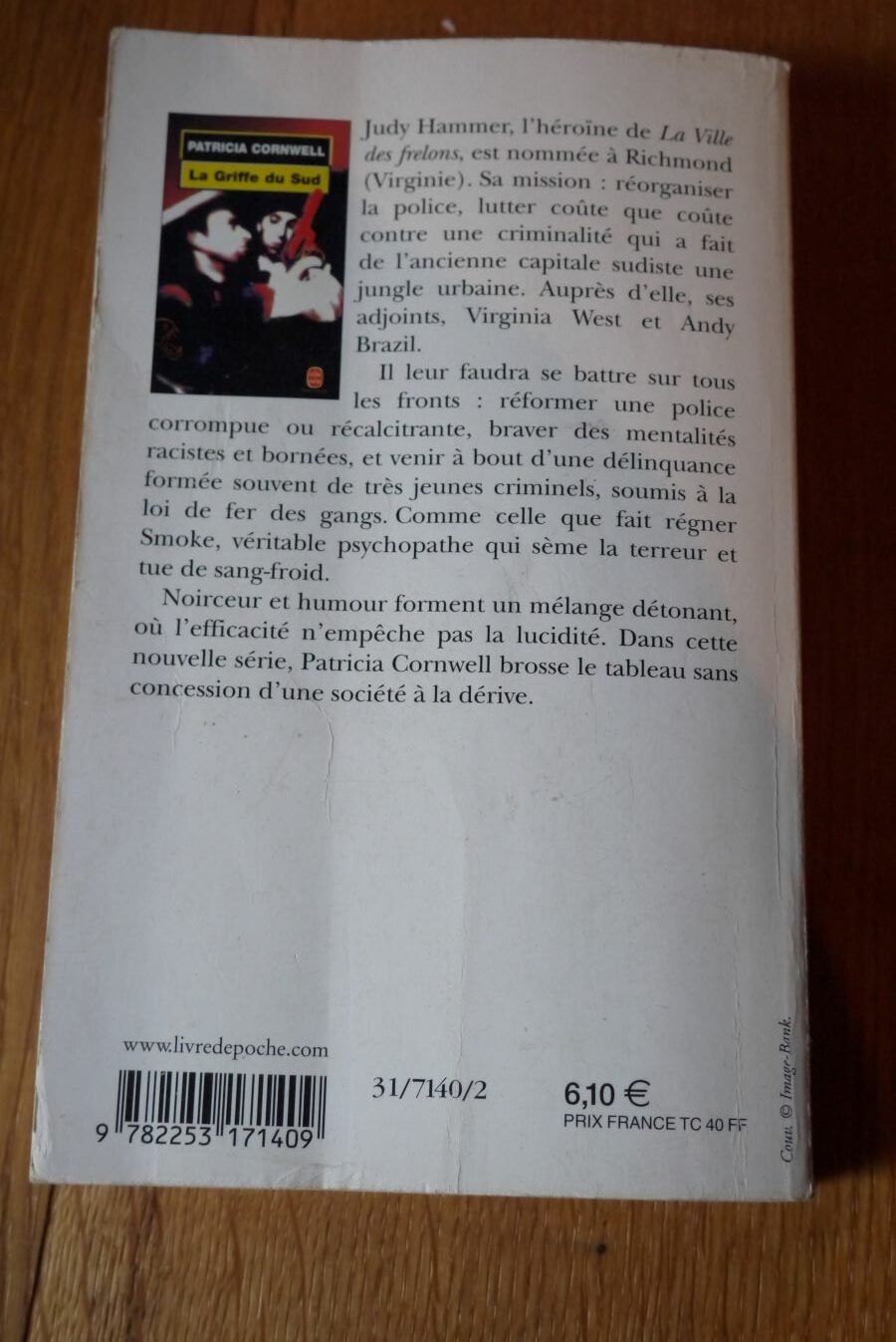 La griffe du Sud - Patricia Cornwell - Le refuge des livres - Livres d'occasion