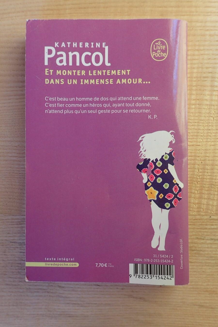Et monter lentement dans un immense amour - Katherine Pancol - Le refuge des livres - Livres d'occasion