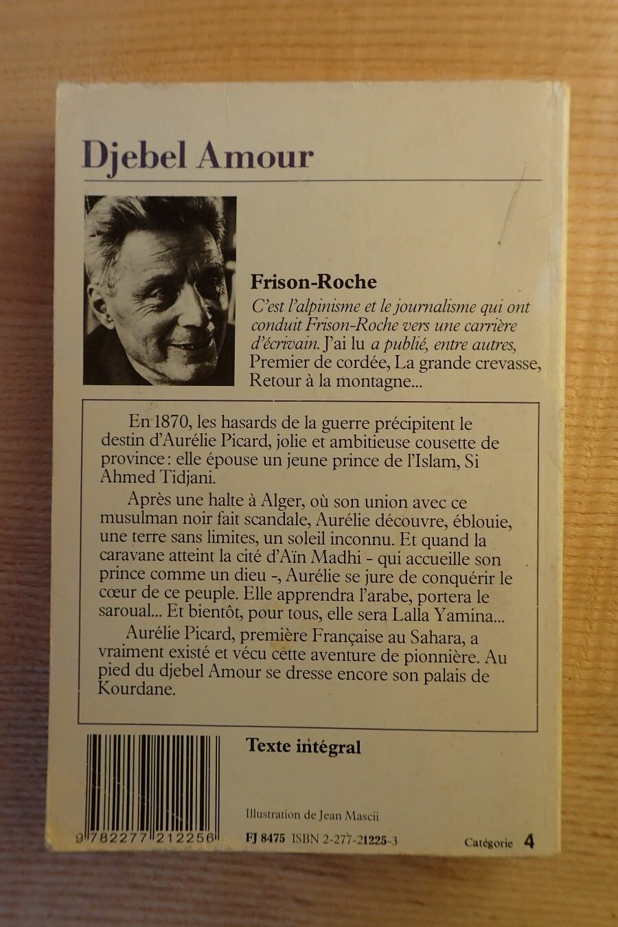 Djebel amour - Roger Frison-Roche- Le refuge des livres - Livres d'occasion