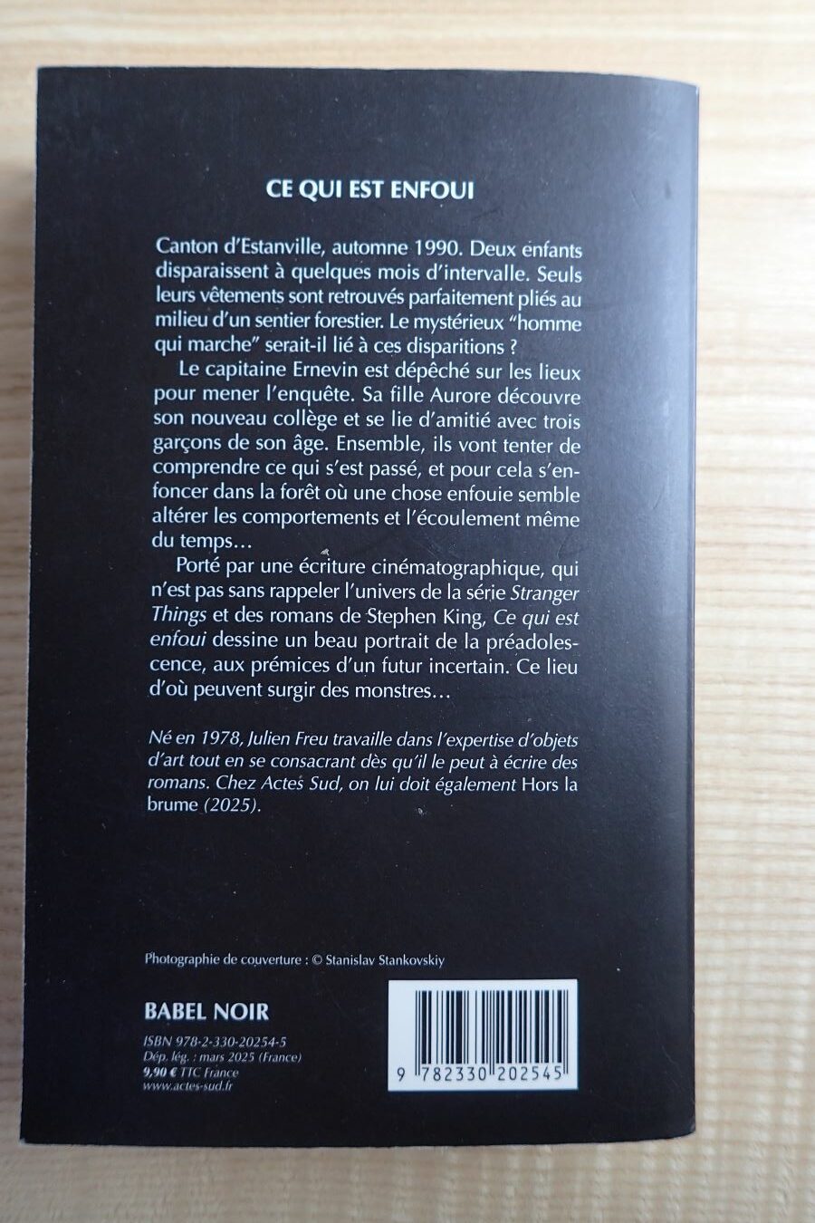 Ce qui est enfoui - Julien Freu - Le refuge des livres - Livres d'occasion