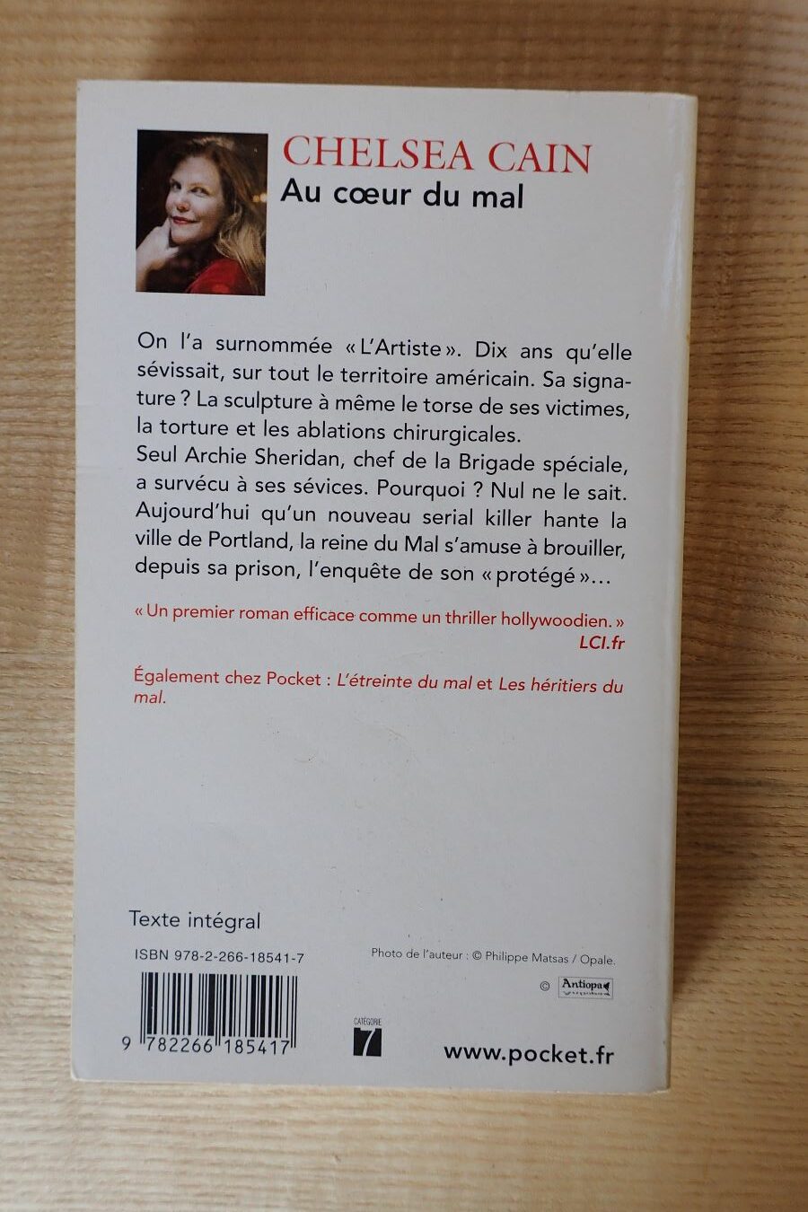 Au coeur du mal - Chelsea Cain - Le refuge des livres - Livres d'occasion