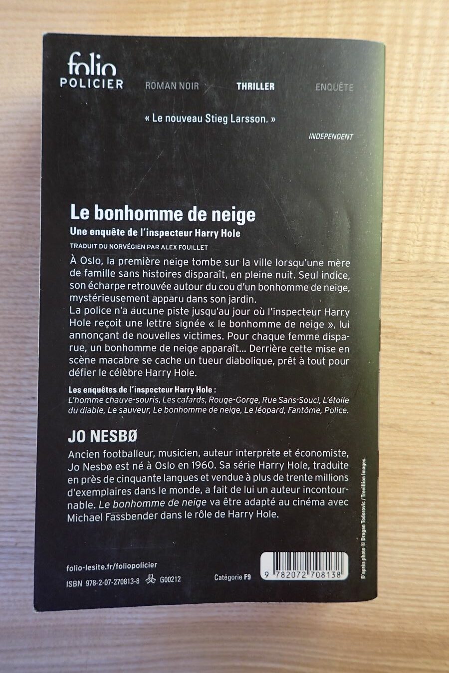 Le bonhomme de neige - Jo Nesbo - Le refuge des livres - Livres d'occasion