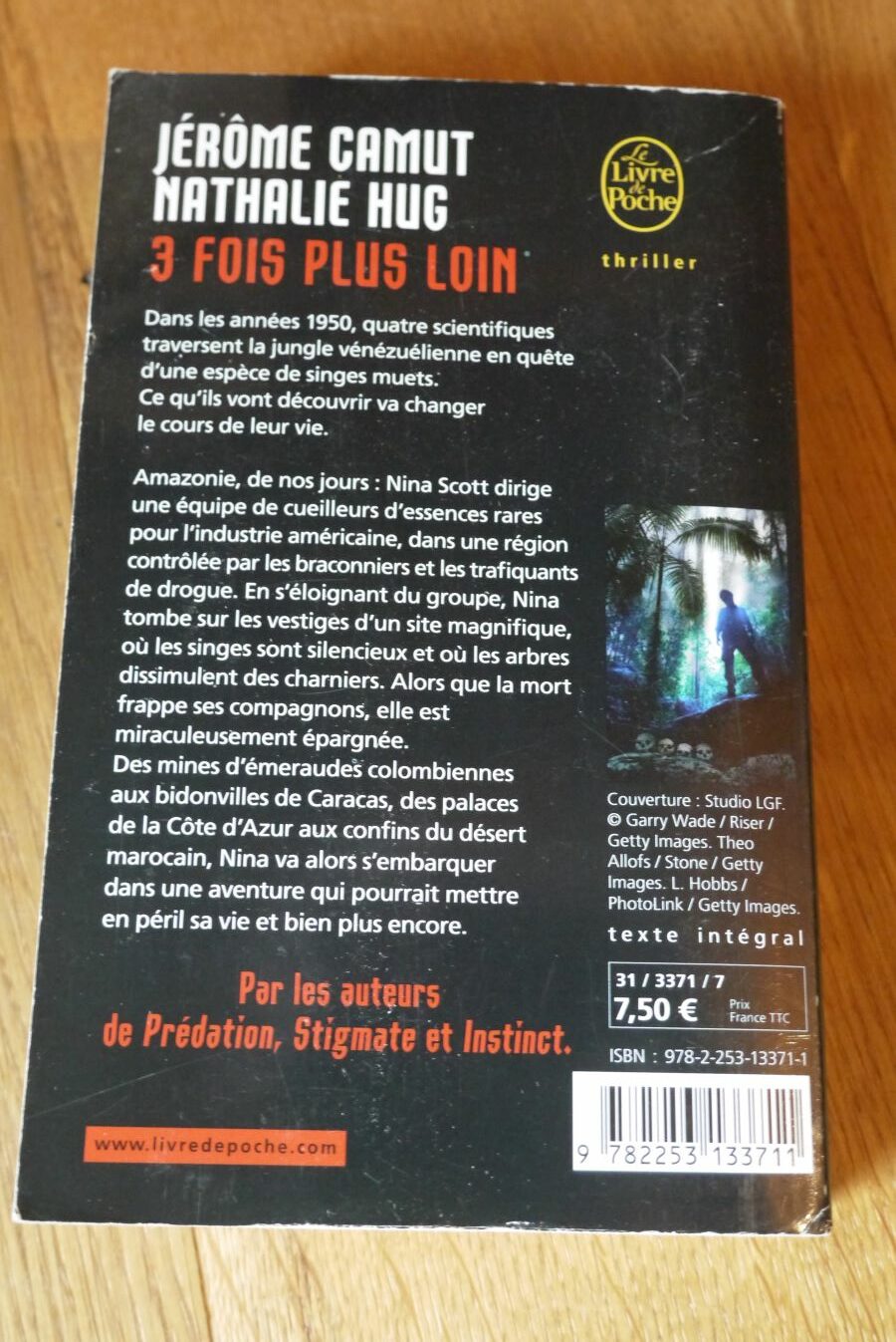 3 fois plus loin - Jérôme Camut / Nathalie Hug - Le refuge des livres - Livres d'occasion