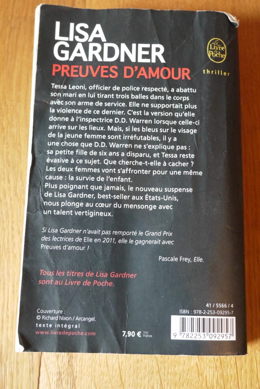 Preuves d'amour - Lisa Gardner - Le refuge des livres - Livres d'occasion