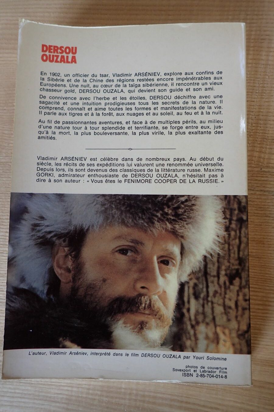 Dersou Ouzala - Vladimir Arseniev - Le refuge des livres - Livres d'occasion