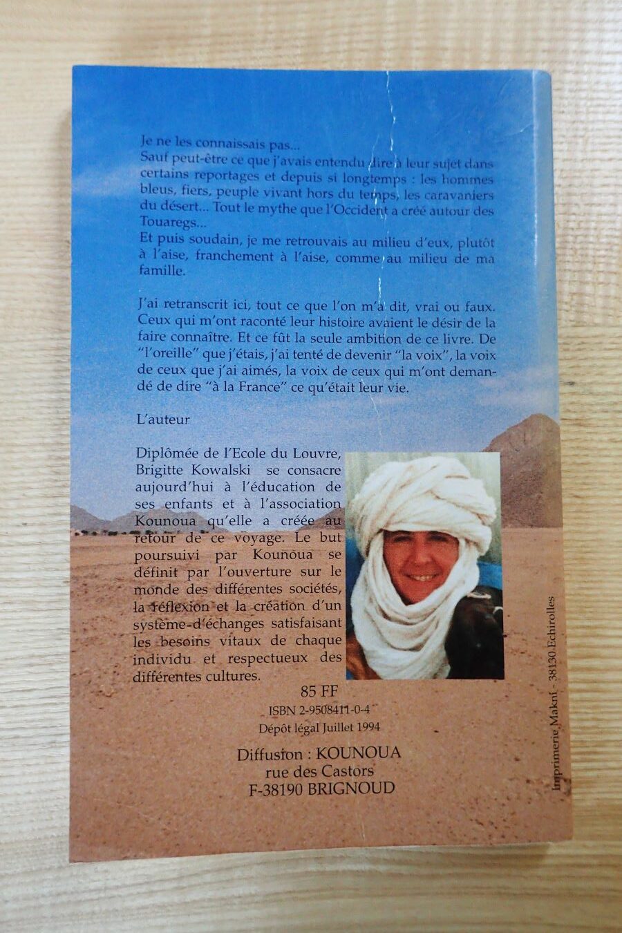 Une île en plein désert - Brigitte Kowalski - Le refuge des livres - Livres d'occasion