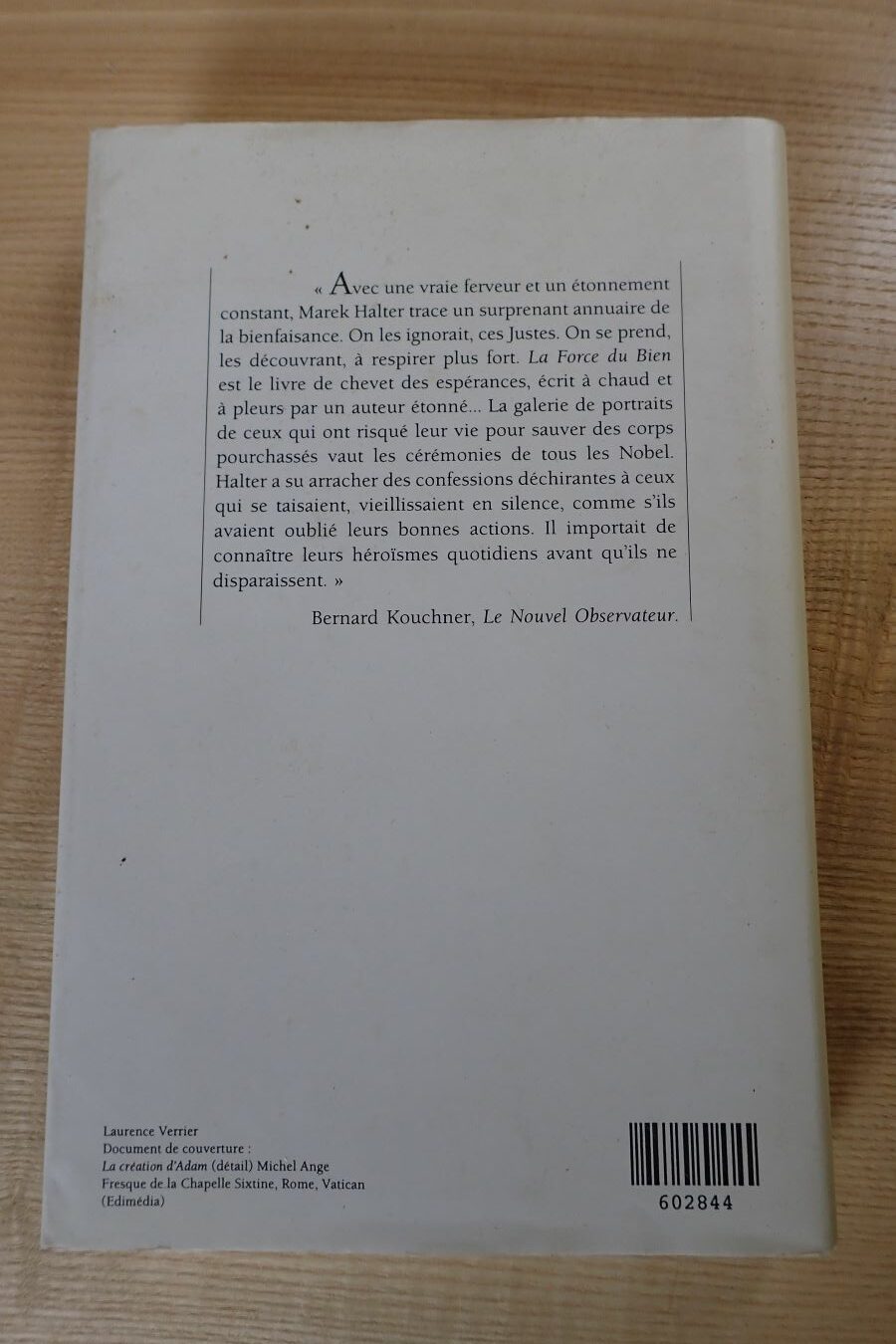 La force du bien - Marek Halter - Le refuge des livres - Livres d'occasion