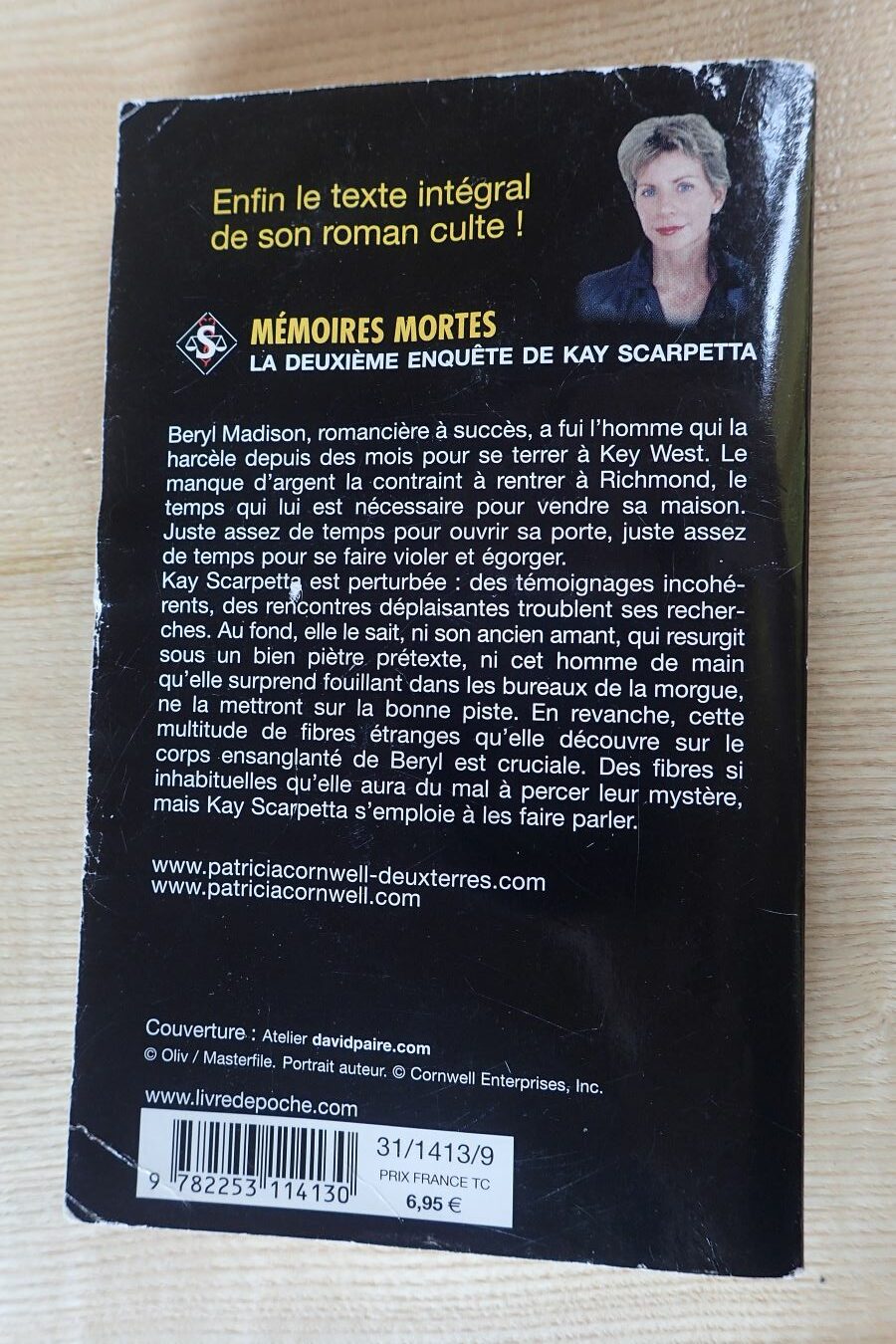 Mémoires mortes - Patricia Cornwell - Le refuge des livres - Livres d'occasion