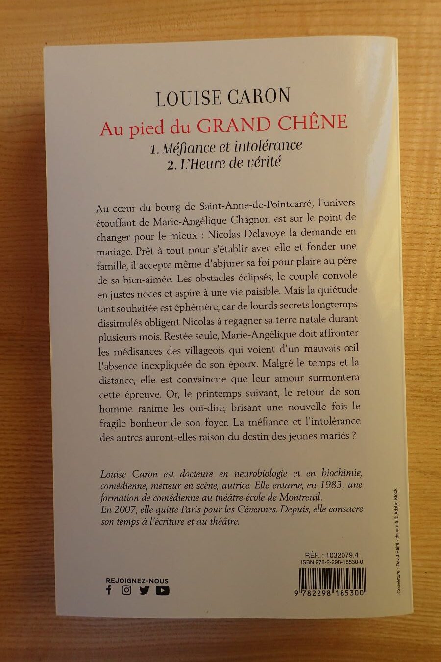 AU pied du grand chêne - Louise Caron - Le refuge des livres - Livres d'occasion