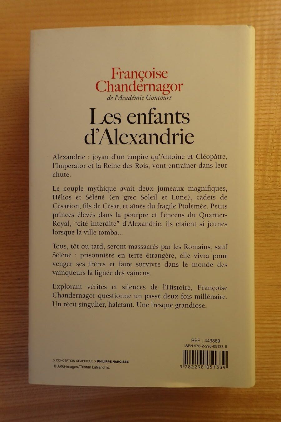 Les enfants d'Alexandrie - Françoise Chandernagor - Le refuge des livres - Livres d'occasion