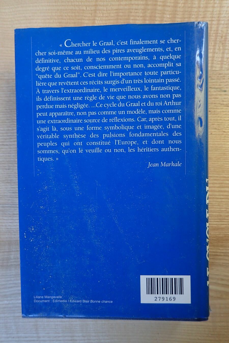 Le cycle du Graal - Jean Markale - Le refuge des livres - Livres d'occasion