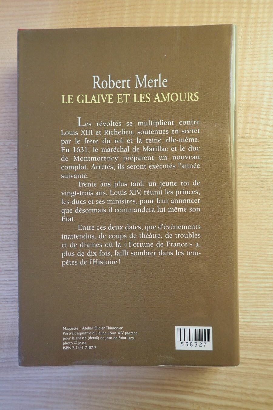 Le glaive et les amours - Robert Merle - Le refuge des livres- Livres d'occasion