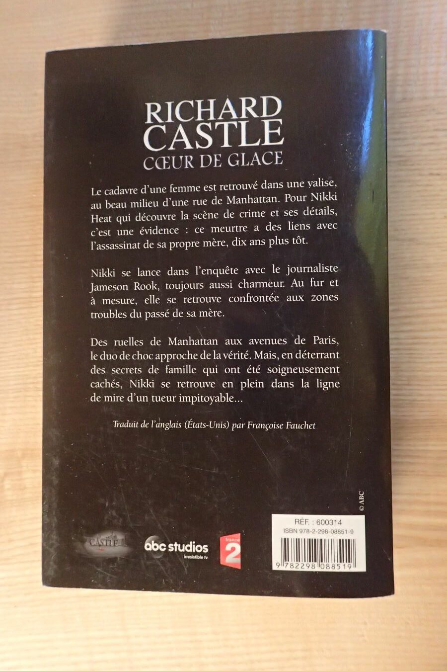 Coeur de glace - Richard Castle - Le refuge des livres - Livres d'occasion