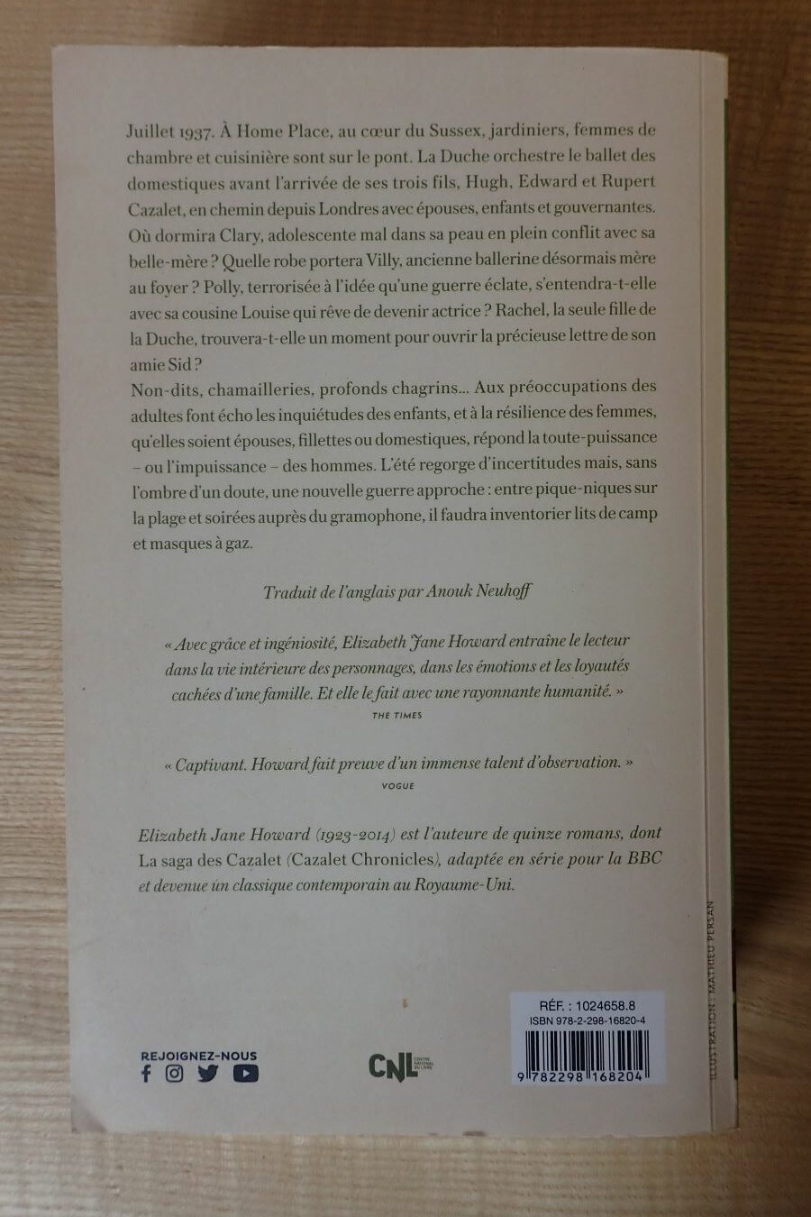 Étés anglais - Elizabeth Jane Howard - Le refuge des livres - Livres d'occasion