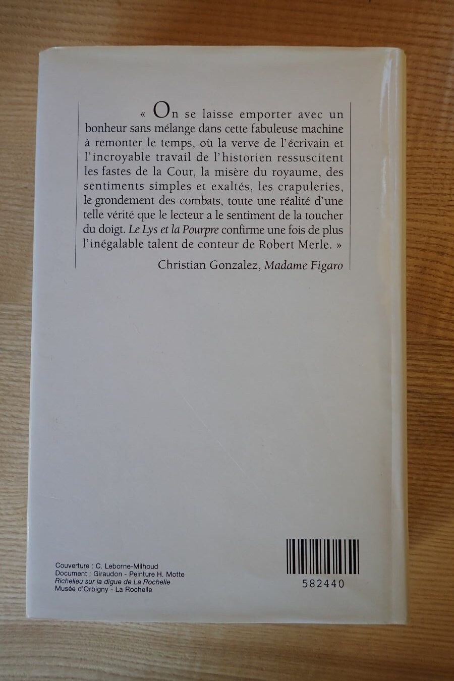 Le lys et la pourpre - Robert Merle - Le refuge des livres - Livres d'occasion