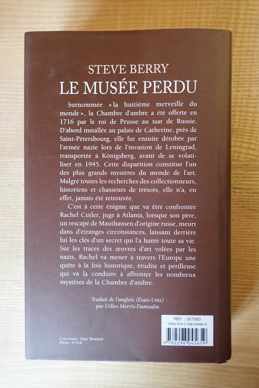 Le musée perdu - Steve Berry - Le refuge des livres - Livres d'occasion