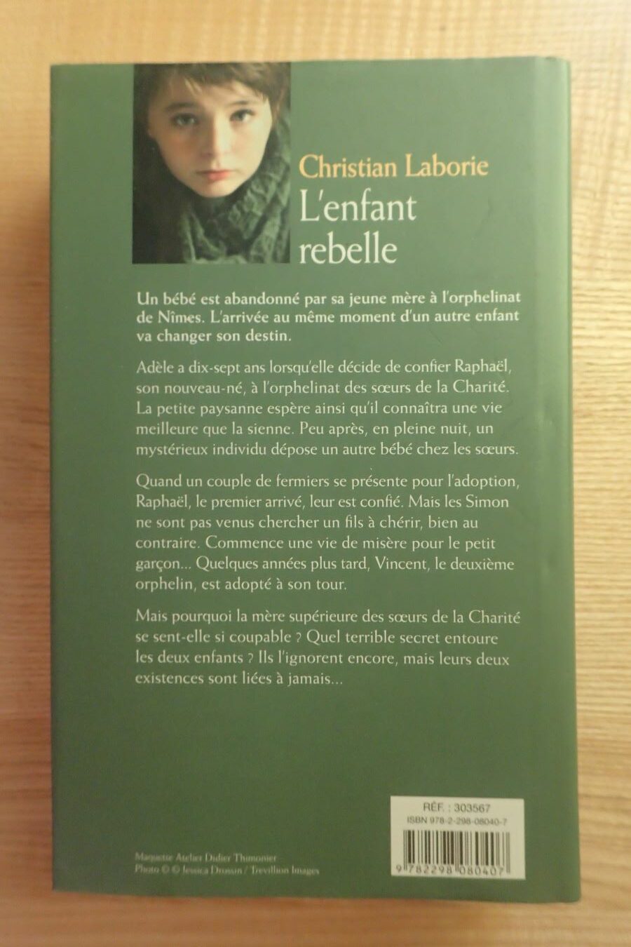 L'enfant rebelle - Christian Laborie - Le refuge des livres - Livres d'occasion