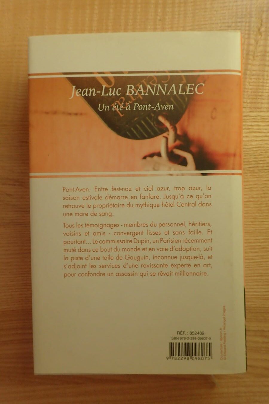 Un été à Pont-Aven - Jean-Luc Bannalec - Le refuge des livres - Livres d'occasion