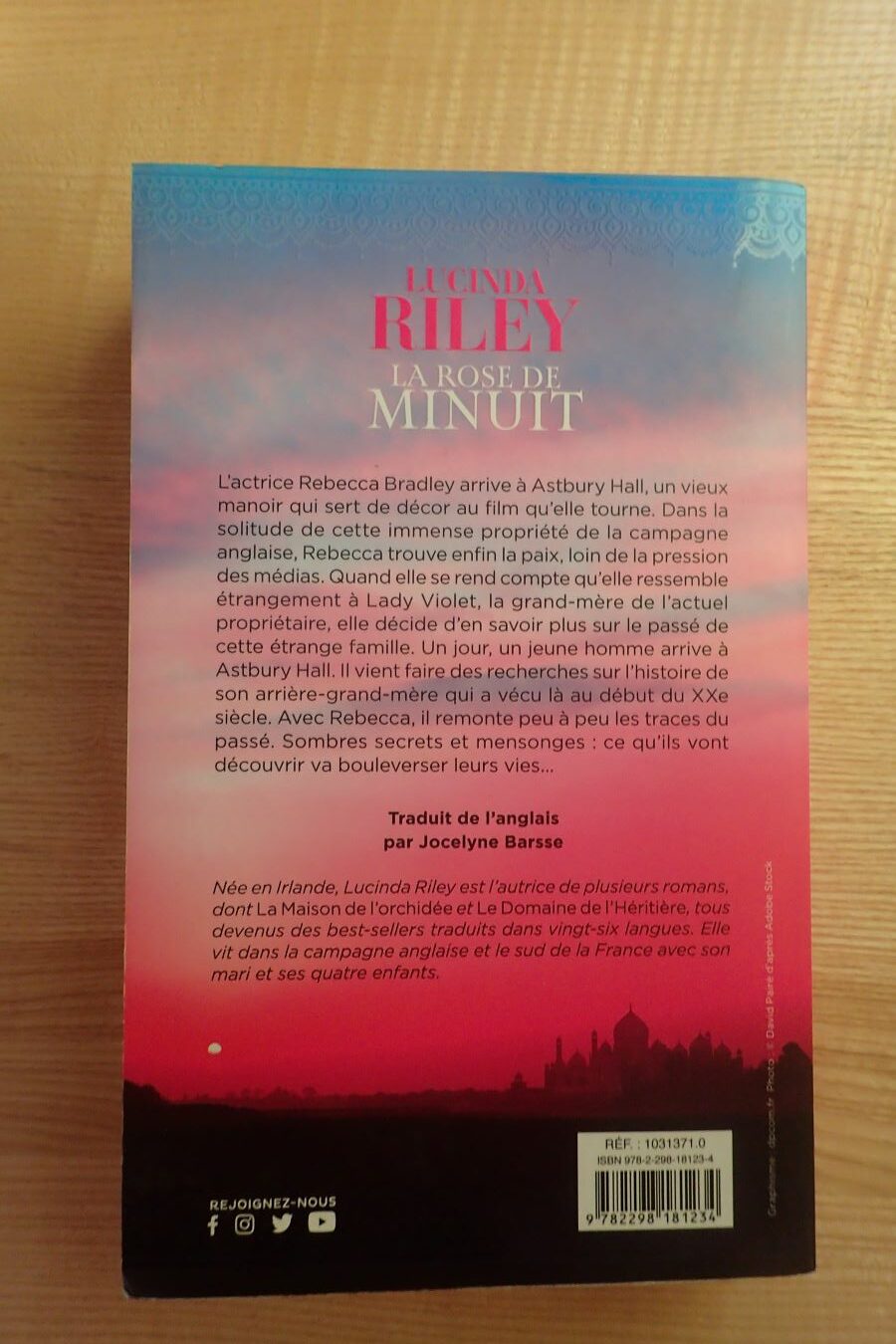 La rose de minuit - Lucinda Riley - Le refuge des livres - Livres d'occasion