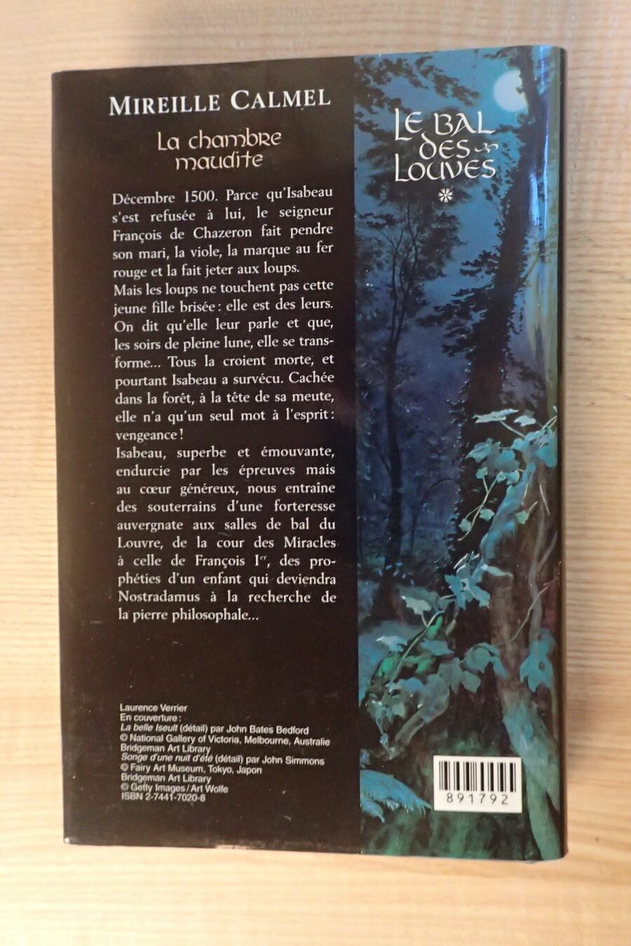 Le bal des louves - Mireille Calmel - Le refuge des livres - Livres d'occasion