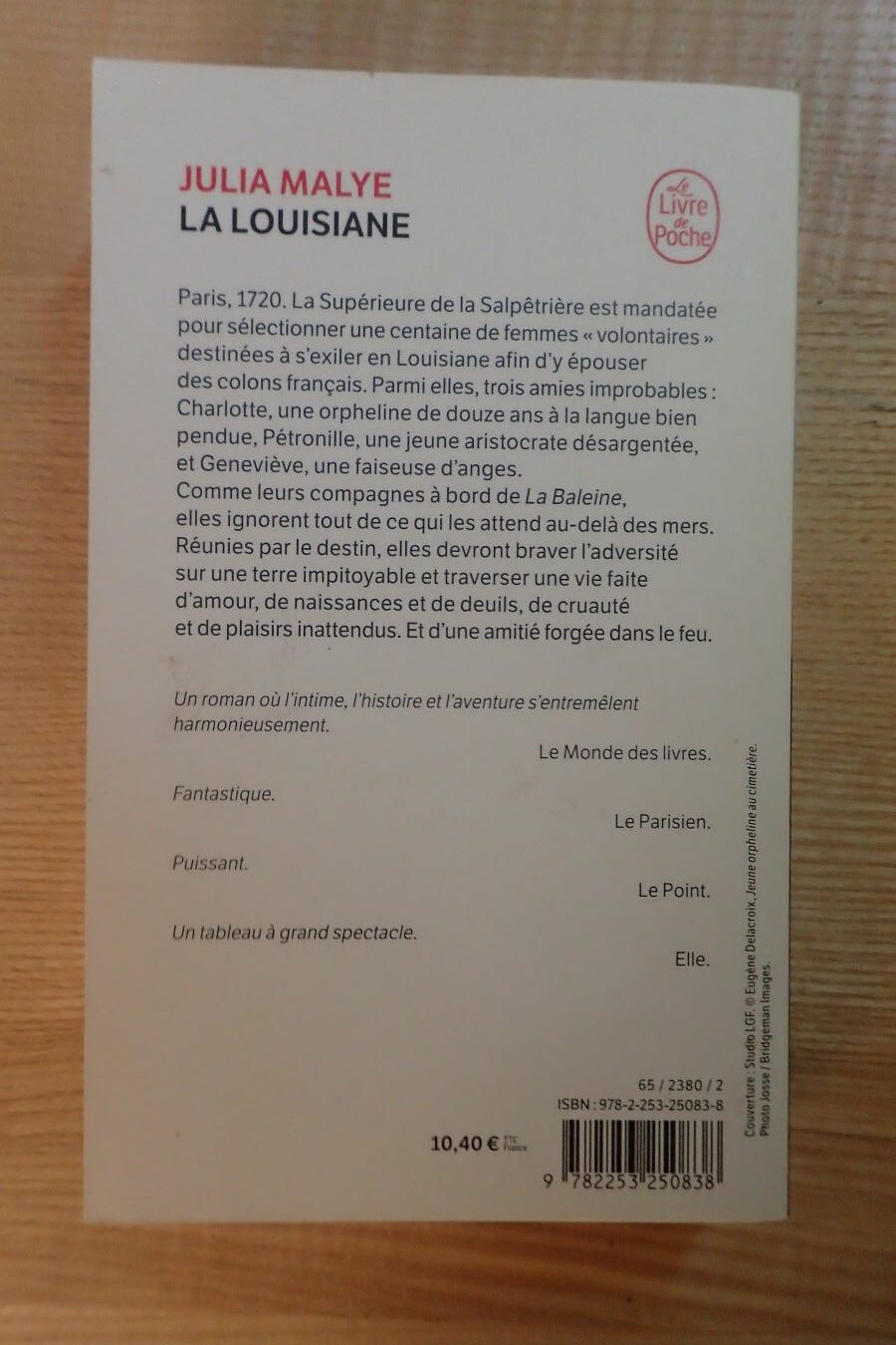 La Louisiane - Julia Malye - Le refuge des livres - Livres d'occasion
