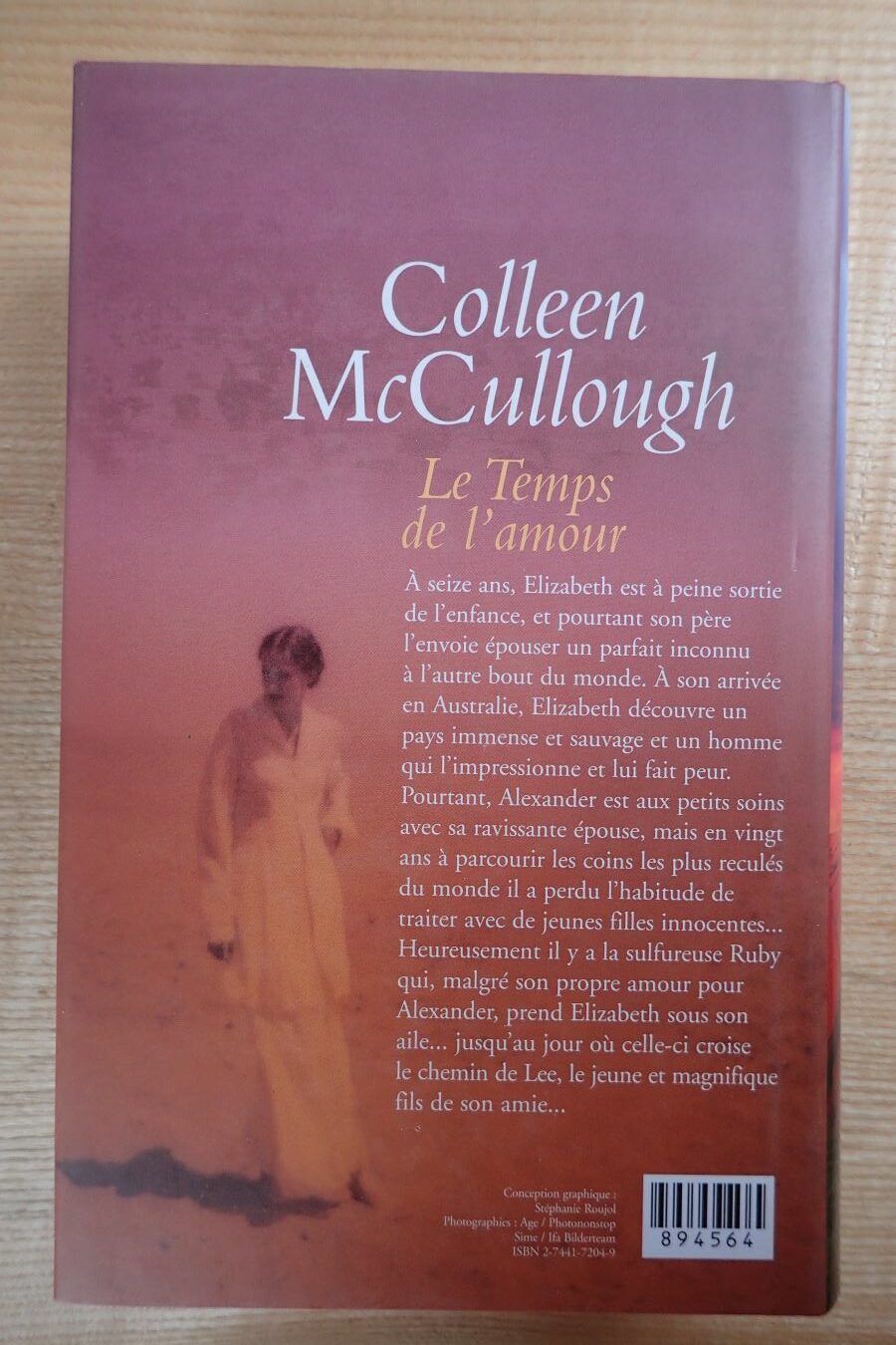 Le temps de l'amour - Colleen McCullough - Le refuge des livres - Livres d'occasion