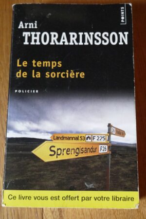 Le temps de la sorcière - Arni Thorarinsson - Le refuge des livres - Livres d'occasion